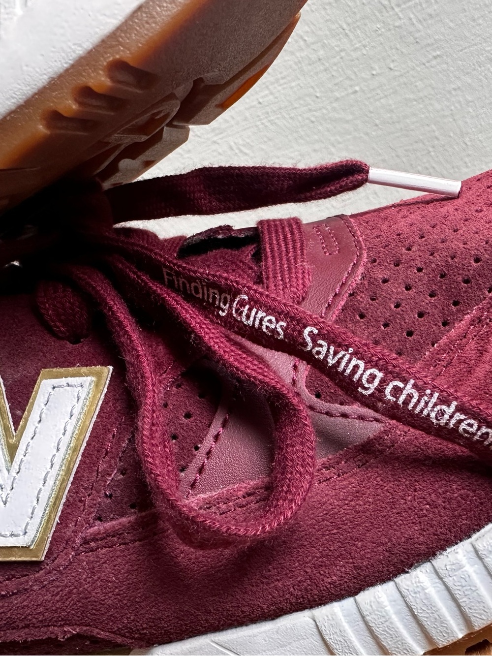 NEW BALANCE ST.JUDE SNEAKERS 6.5  
SUPPORT THE MISSION. MAKE ME A FAIR OFFER 😊 - Picture 8 of 12